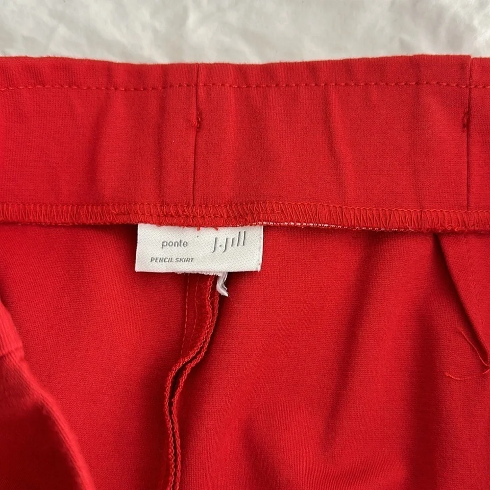 J. Jill Ponte Pull On Pencil Skirt